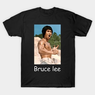 Movie Bruce Jeet Kune Do Bruce Dragon Legend T-Shirt